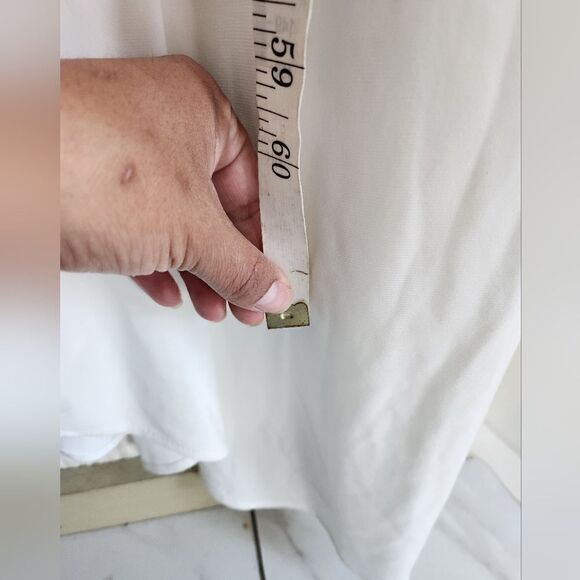 Cinderella beaded white prom gown dress - Picture 8 of 9